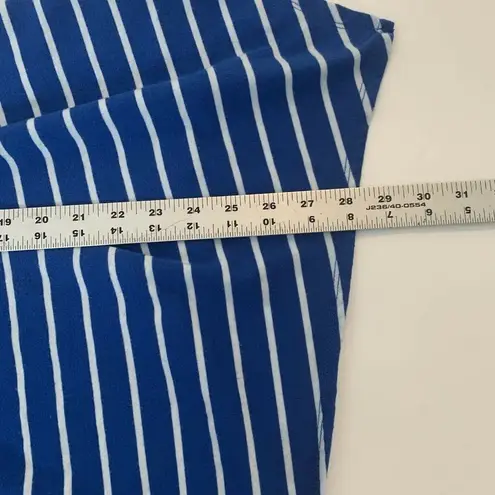 Hannah Woman Size Large Women's Blue White Top