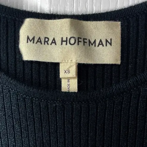 Mara Hoffman Aleks Ribbed-Knit Cotton Maxi Dress Size XS