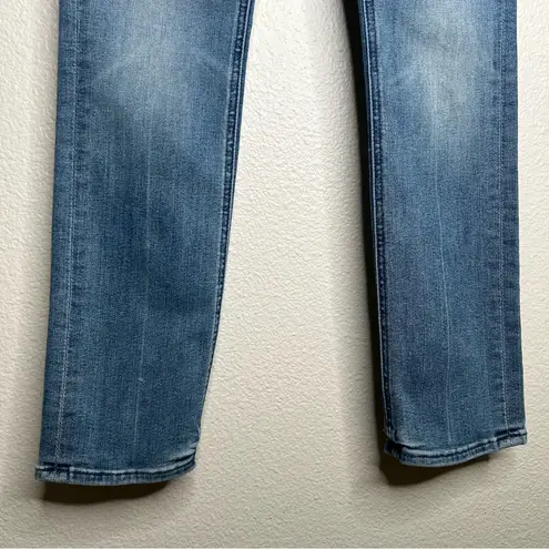 Mother Mid Rise Dazzler Ankle jeans We The Animals 24 Blue