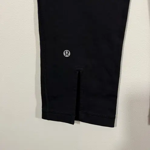 Lululemon  Gather & Crow Back Slit Ruched Crop Leggings