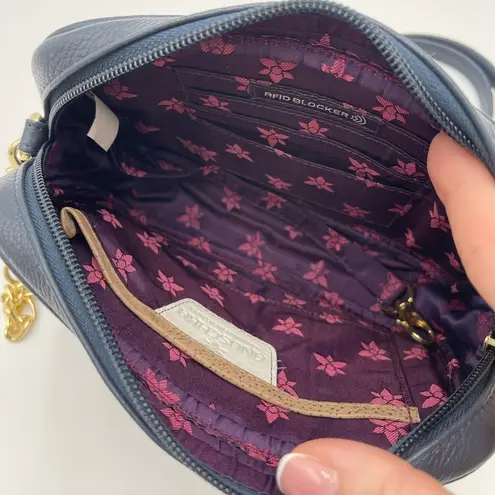 Anuschka New Hand Painted Leather RFID Camera Crossbody Bag Magical Wings