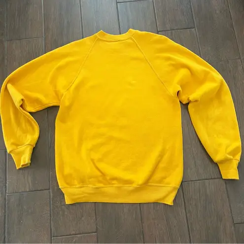 Jerzees Vintage Mother Goose & Grimm 'Handbasket' 90s  Gold Sweatshirt sz M