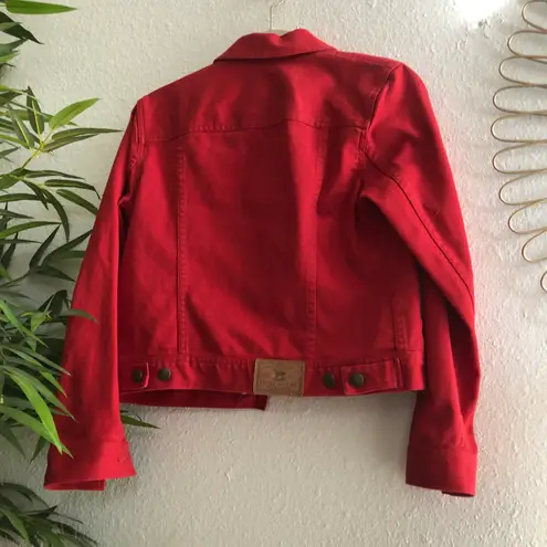 Ralph Lauren Reddish Orange  denim jacket (Size S)