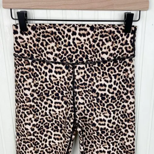 Zyia Active Leopard Print Brilliant Scrunchy What Hi-Rise 7/8 Leggings Size 6-8
