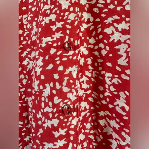 Mirth Mendoza Dress in Poppy red size small