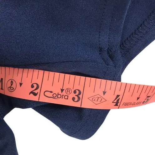 SIERA DESIGNS Sleeveles Polo Tenis Romper Sz L Blue Stretch Golf Athletic Sporty Size L