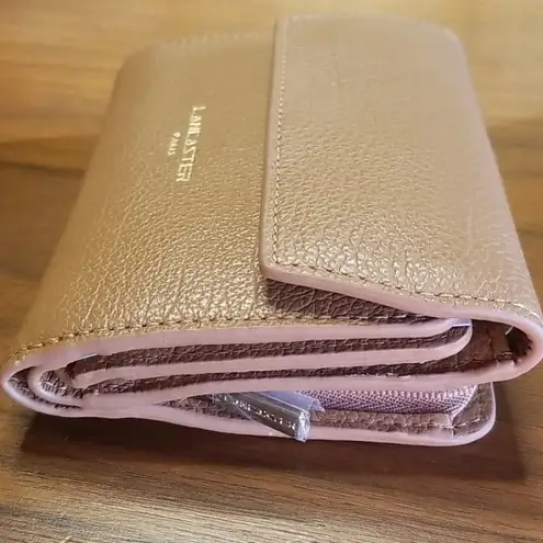 đź’•LANCASTER PARISđź’• Alena Leather Foldover Wallet