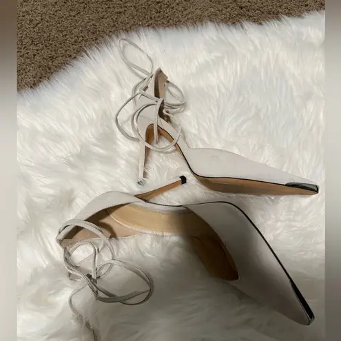 IRO PARIS Mifal Suede Pointed Toe Ankle Tie Pumps 40