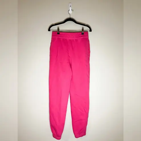 Sundry NWT  High Waisted Cuff Joggers Pink Large