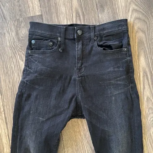 R13 The Drop black jeans size 26