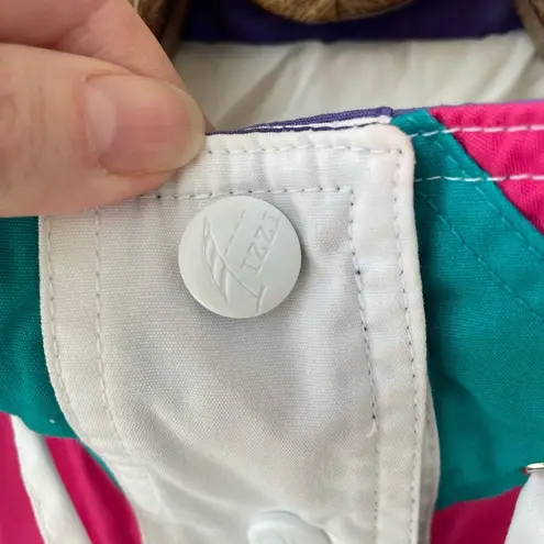 Vintage 80s 90s Innovations Izzi Lightweight Spring Parka Jacket XL Pink