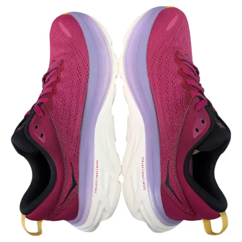 Hoka ONE ONE Bondi 8 Cherries Jubilee Pink Yarrow CJPY Womens Sneaker 9B