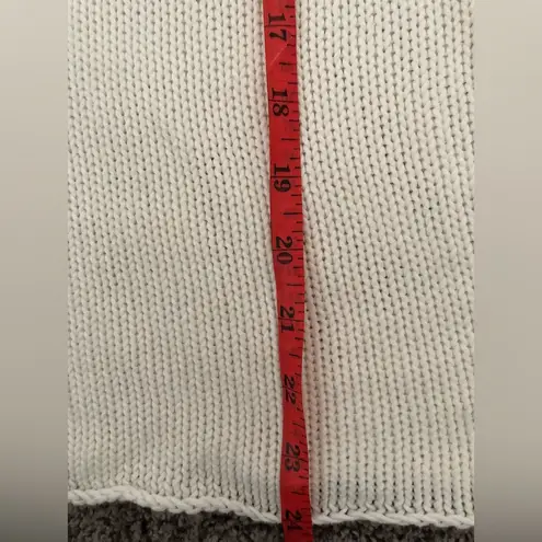 Requirements white knit tank top medium