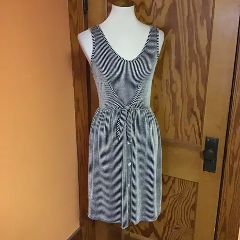 Caution to the Wind Striped Sundress