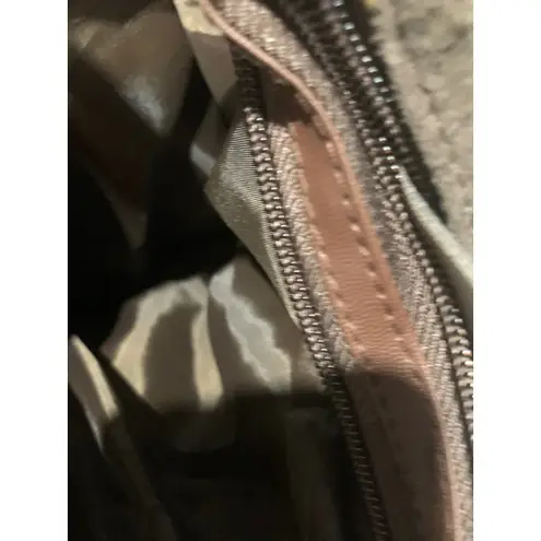 Patchwork Brown Suede Boh Shoulder Bag Purse Boho Chco