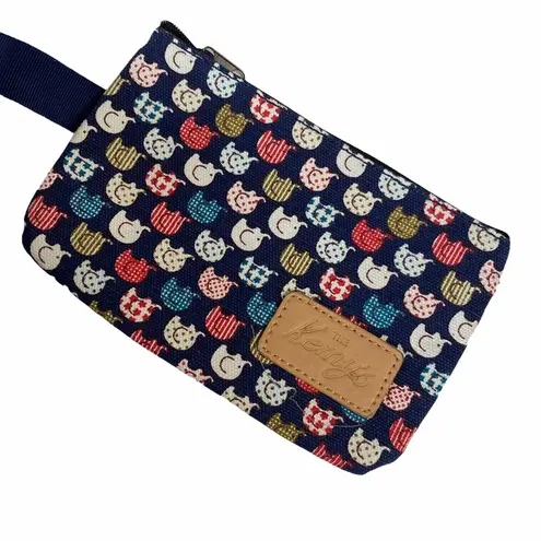 new Kemy’s ☀︎︎ Crossbody Purse Handbag Bag ☀︎︎ Elephant Print ☀︎ Navy Blue ☀︎