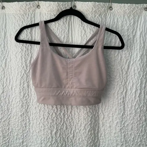 Lululemon  Athletica Light Lilac Energy Longline Bra Size 6
