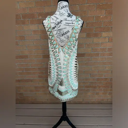 Verty Brand Sequin embroidered dress Sz.Small