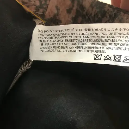 Moon River NWT Boutique snake skin leather skirt sz Medium