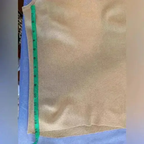 Laura Ashley Brown Tank Top Crew Neck Sleeveless