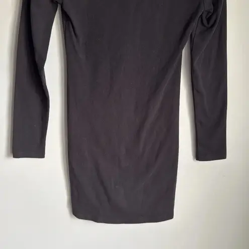 Reformation  Cally Stretch Organic Cotton Long Sleeve Dress