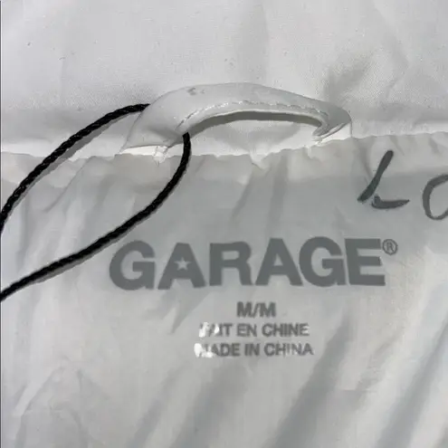 Garage  Women's White Quilted Vest