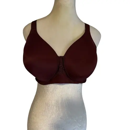 Vanity Fair Beauty Back 40D Full-Figure Back Smoothing Wireless Bra 71380 Plum