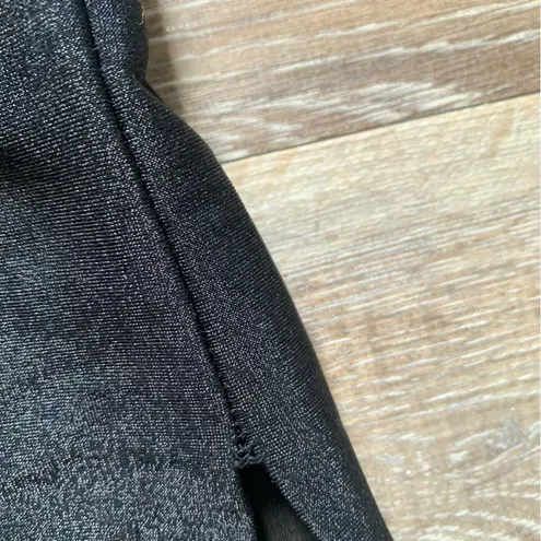 Atria Black Sparkling Cutout Gown XS