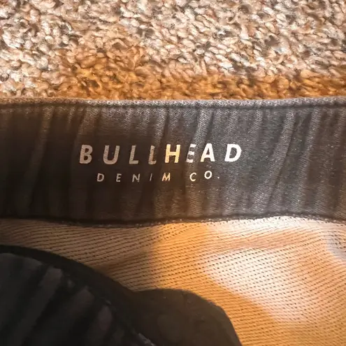 Bullhead Denim Co. Womens Skinny Medium Black Wash Pull On Jeans Size undefined