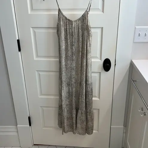 Rails Adora Snake-Print Midi Dress