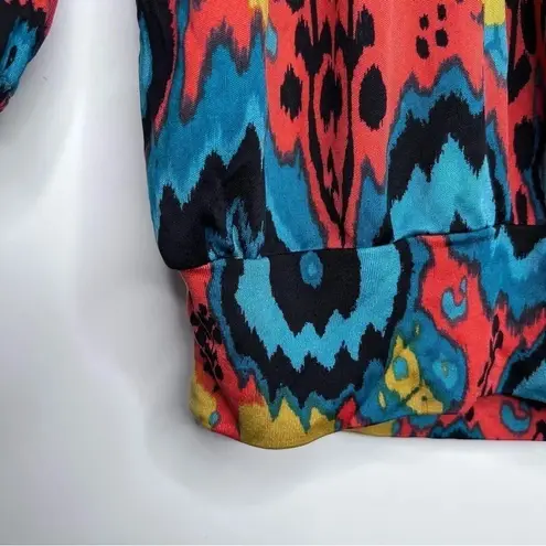 Karina Grimaldi 100% Silk Jersey Boat Neck Top Size XS