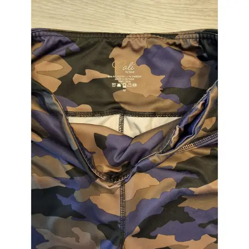 Ali Active Size M Womens Camouflage Black Purple Tan Leggings Size M