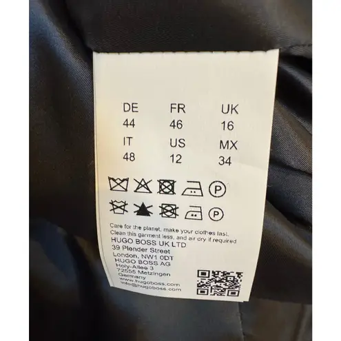 BOSS Jia Slim Fit Black Blazer