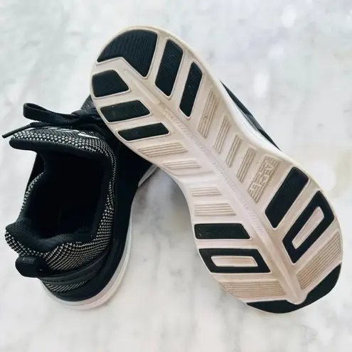 APL TechLoom Ascend Sneaker Shoe Ladies 8 Black Shine Chrome Run Gym Walking