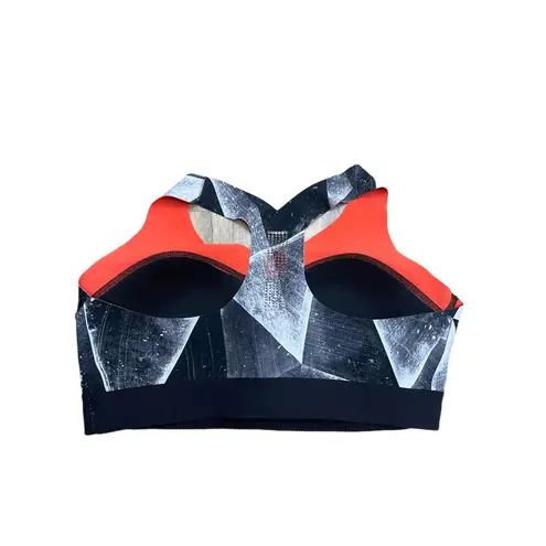 Reebok ‎ Geo Print Crisscross Back Sports Bra – High Support – Size Unknown