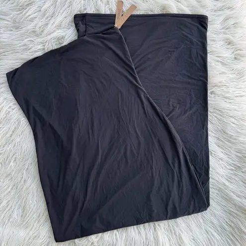 SKIMS Fits Everybody Tube Dress Onyx Size XL