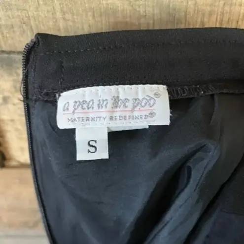 A pea in the pod  Black‎ Maternity Skirt Size Small