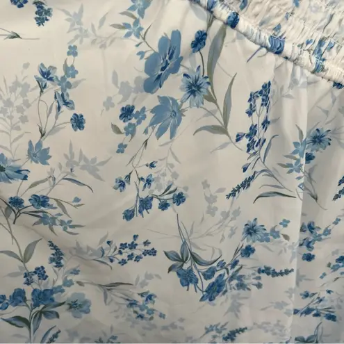 NEW Arula Blue and White Floral Romper Plus Size 3X / C NWT