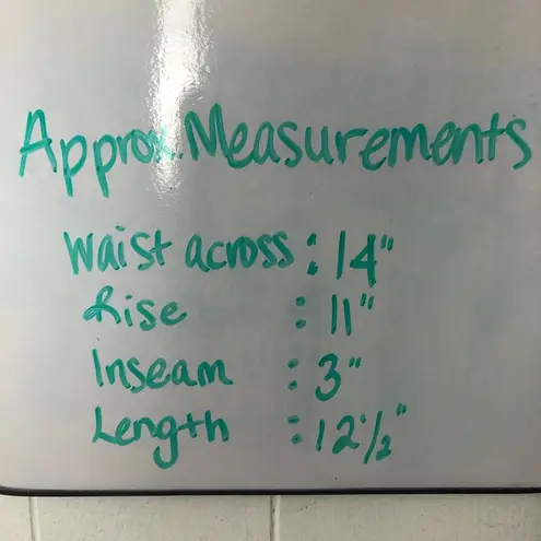 Paris Blues Vinteage Shorts Juniors 9 Button Fly Western Rodeo Cowgirl Coquette