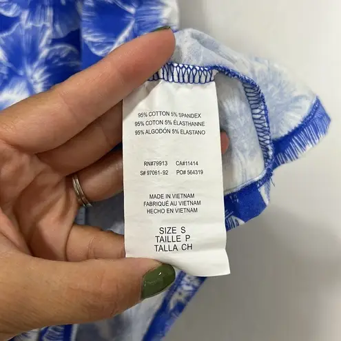 Motherhood Maternity • hibiscus tropical print tank