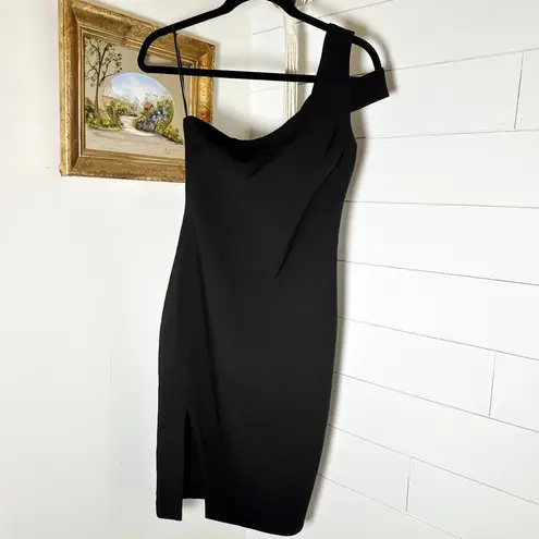 Likely Packard Dress Black One Shoulder Bodycon NWT Size 2
