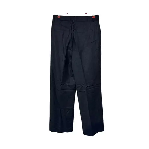 J.Crew Women's Dress Pants Italian Merino Wool Lined Mid Rise Straight Leg Sz.6 Gray