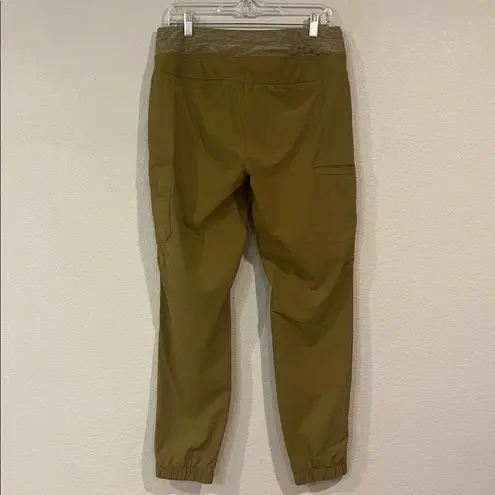 Duluth Trading Co Armachillo stretch high rise jogger pants 8 Green