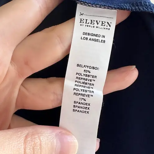 Eleven by Venus Williams Peace Maker Tank, Admiral Navy, Size Medium, NWT Blue