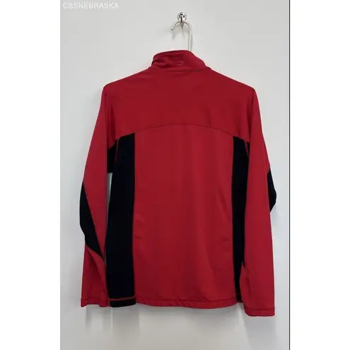 LevelWear Red Women's Nebraska Cornhusker Full Zip Athletic Fleece Jacket Size M Size M