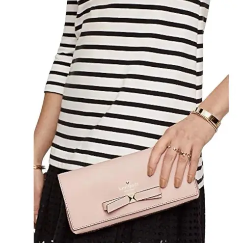 Kate Spade  Hancock Park Keira Clutch Ballet Pink