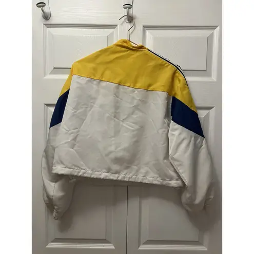 Opening Ceremony Multi Color Logo Full Zip Wind Breaker Track Jacket Size L