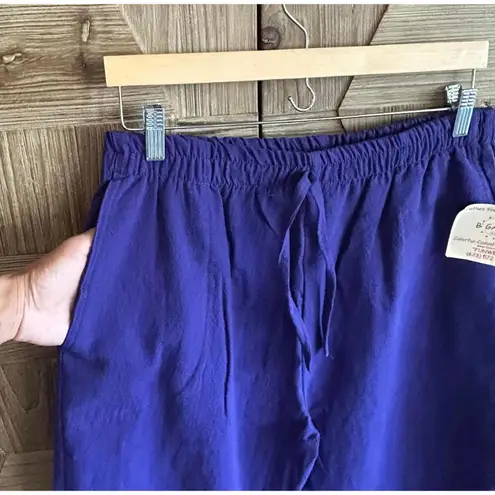 NWT B'Gauze Women's Purple Straight Leg Pants Size 1 (S/M) Boho