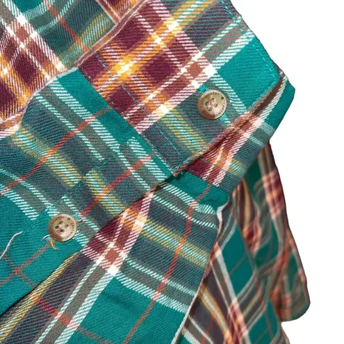 Cakeworthy Winifred Hocus Pocus Disney Flannel Shirt Women’s M Plaid Halloween Green Size M