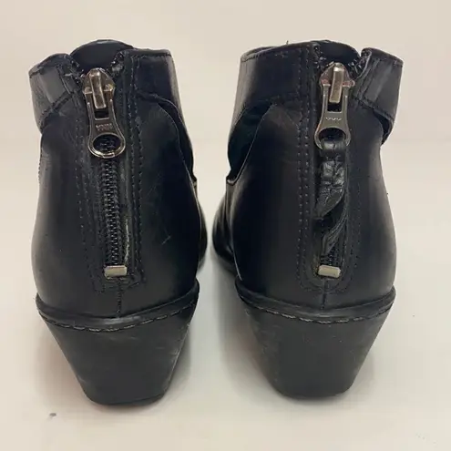 Dansko Bonita leather cut out ankle boots 36-5.5/6 B47